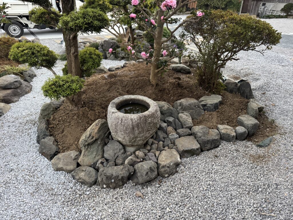 草津市U邸　庭園改修工事