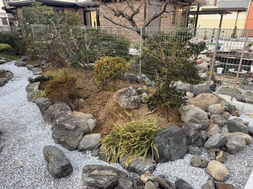 草津市U邸　庭園改修工事