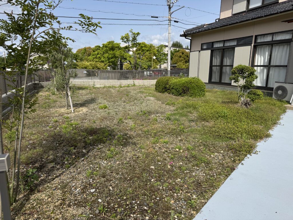S邸　防草シート