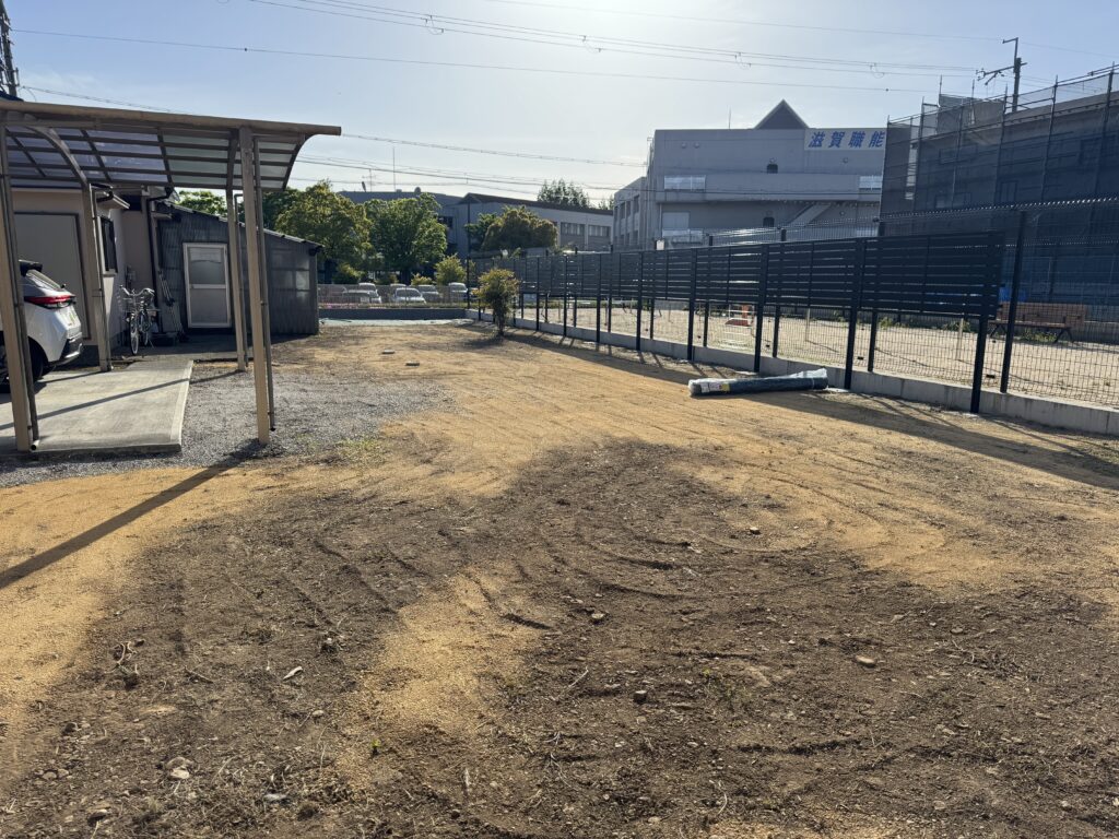 S邸　防草シート